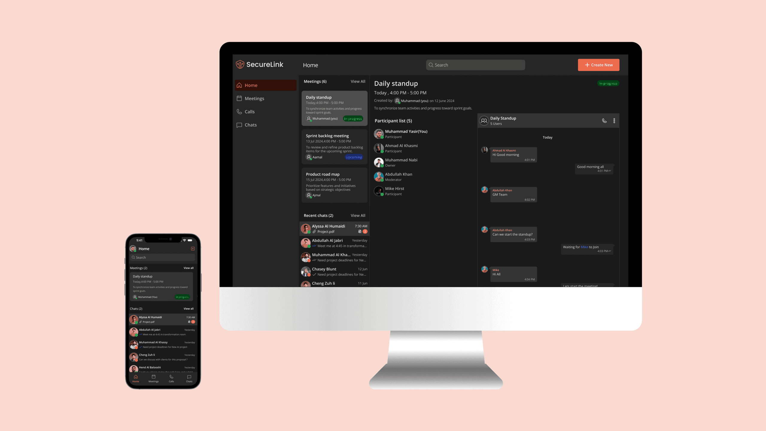 Secure Communication App