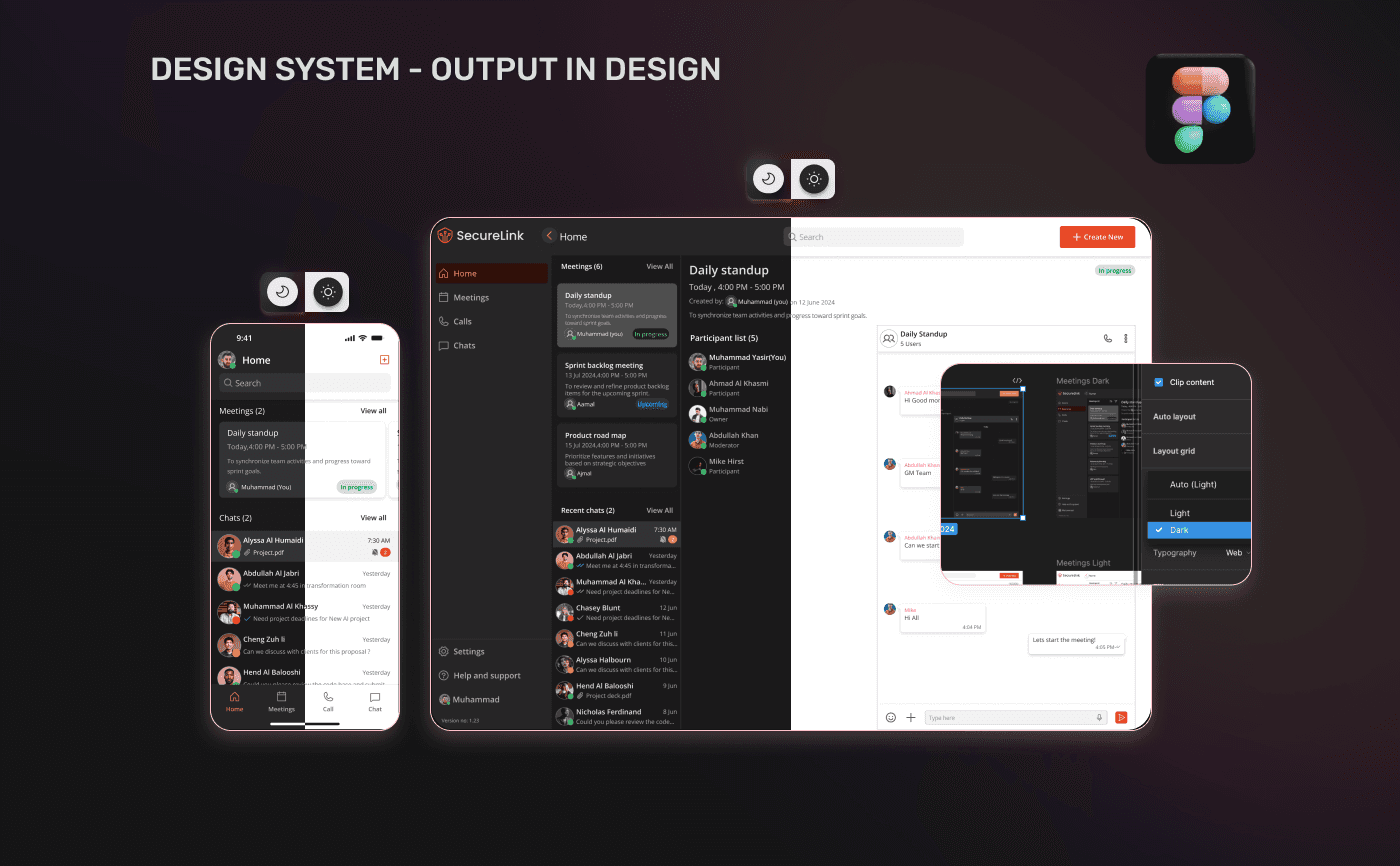 Secure Communication App — process detail 1